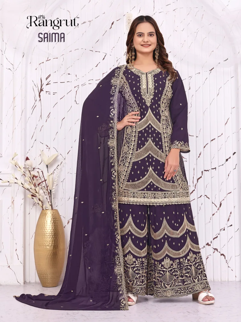 Saima By Banwery Blooming Georgette Salwar Kameez